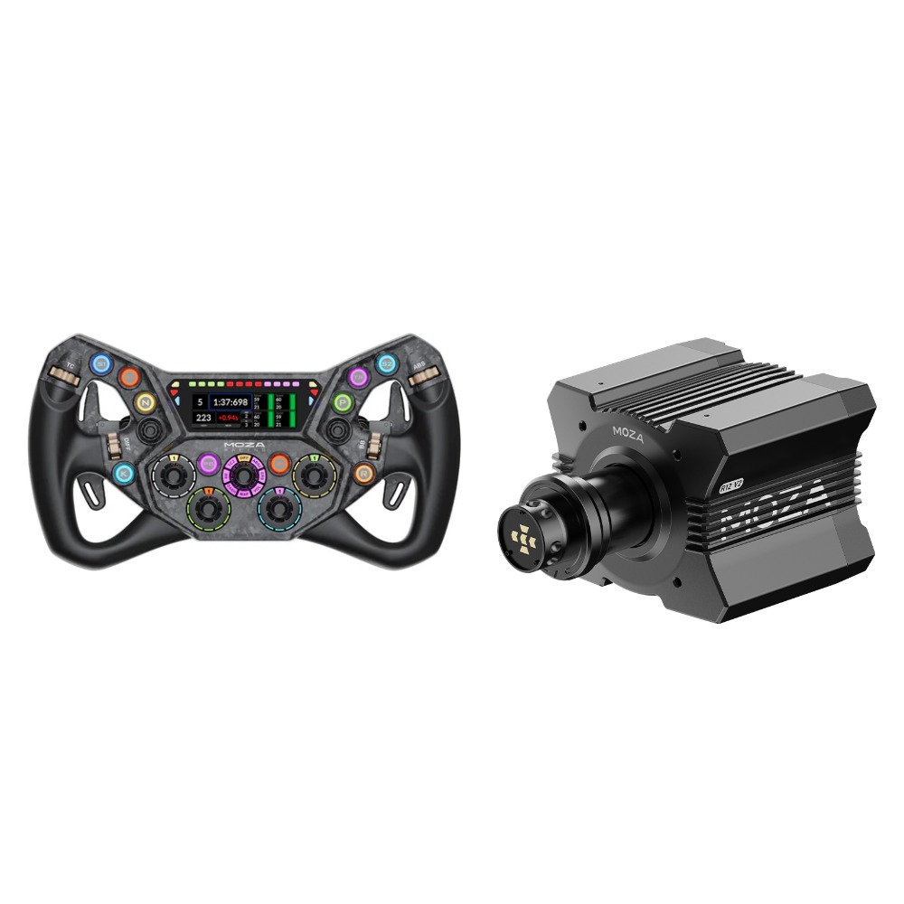 באנדל MOZA R12 V2 וחישוק KS Pro